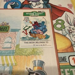 Vintage Sesame Street Library Books Set Vol 1–15 CTW Funk Wagnalls 1970s