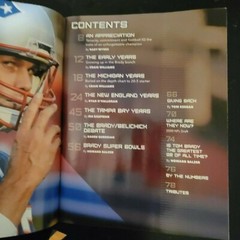 Legends -Tom Brady Issue-Lindy’s Sports Collector Edition Pro Football Spring 22