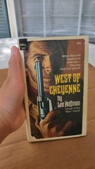 West of Cheyenne By Lee Hoffman Dell Publishing Western 1970 Paperback