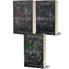 The Edge of Darkness Trilogy Complete 3 Books Collection Set by Leigh Rivers
