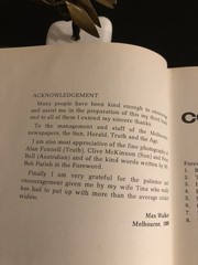 Signed Copy (from 3 players) Max Walker Back To Bay 13 G.Spark Ed. 1980 First Ed