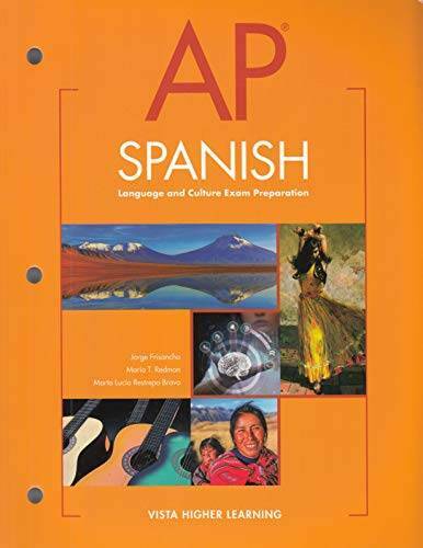 *AP Spanish: Language and Culture Exam Preparation – Paperback – GOOD