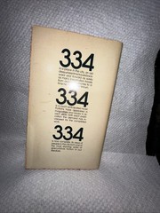 334 Novel by Thomas M Disch 1974 First Edition Avon Paperback