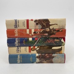 Lot of 5 John Jakes Kent Chronicles Books 1-4 and 6 HC DJ BCE Doubleday 1970s
