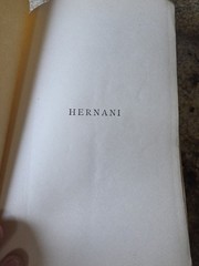 1891 Hernani, Victor Hugo, HC, with John E Matzke