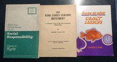 3 Books: The King James Version Defended! E. Hills (First). 2x Charles C. Ryrie