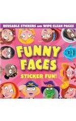 Funny Faces Sticker Fun! Pink Paperback Tiger Tales