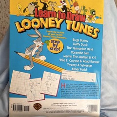 Learn to Draw Looney Tunes PB Illustrated Activity Book Walter Foster (2000)