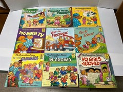 Vintage 29 Lot Berenstain Bears Paperback Books by Stan & Jan, He Bear She Bear