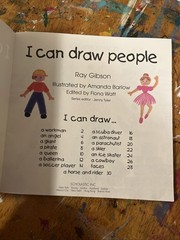 USBORNE I Can Draw People & Animals Lot x2 Paperback Books Art Homeschool Learn