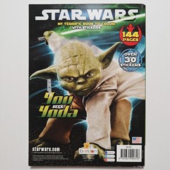Star Wars You Seek Yoda Coloring Book 144 Pages & 30 Stickers – UNUSED