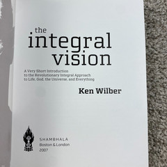 KEN WILBER Lot (9) 8 Books & DVD Set Quantum Questions Essential In Dialogue ++