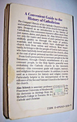 USED!! The Compact History of the Catholic Church by Dr. Alan Schreck, FREE SH!!