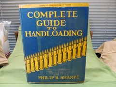 Complete Guide to Handloading 1953 3rd Ed, 2nd Revision w/Supplement-Phil Sharpe