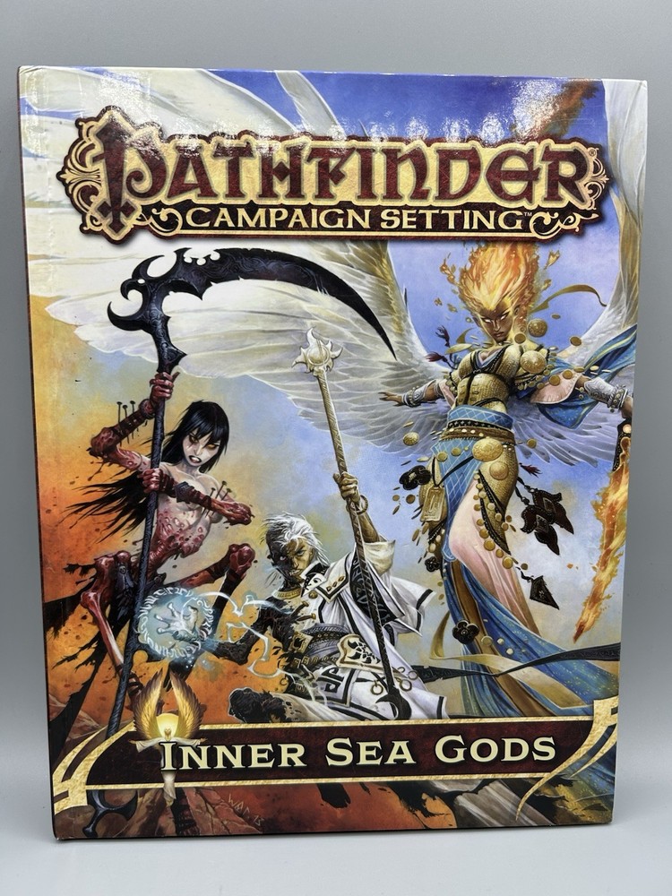 Pathfinder Inner Sea Gods RPG Book Paizo May 2014 Hardcover