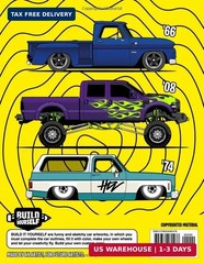 Insane Trucks Coloring Book: Fun pickups trucks adventure with 60 coloring pages