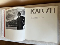 Yusaf Karsh Giant Appearance Collectible Art Book 1985 11.8×11.0in Used