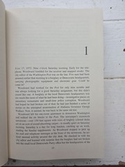 All the President’s Men Woodward Bernstein 1974 HC DJ BOMC Watergate Book