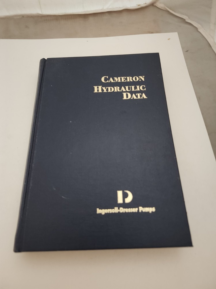 Cameron Hydraulic Data 18th Edition Second Printing by C.C. Heald | 1995