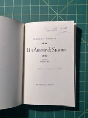 Un Amour de Swann par Marcel Proust