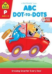 ABC Dot-to-Dot – Perfect Paperback By Joan Hoffman – GOOD