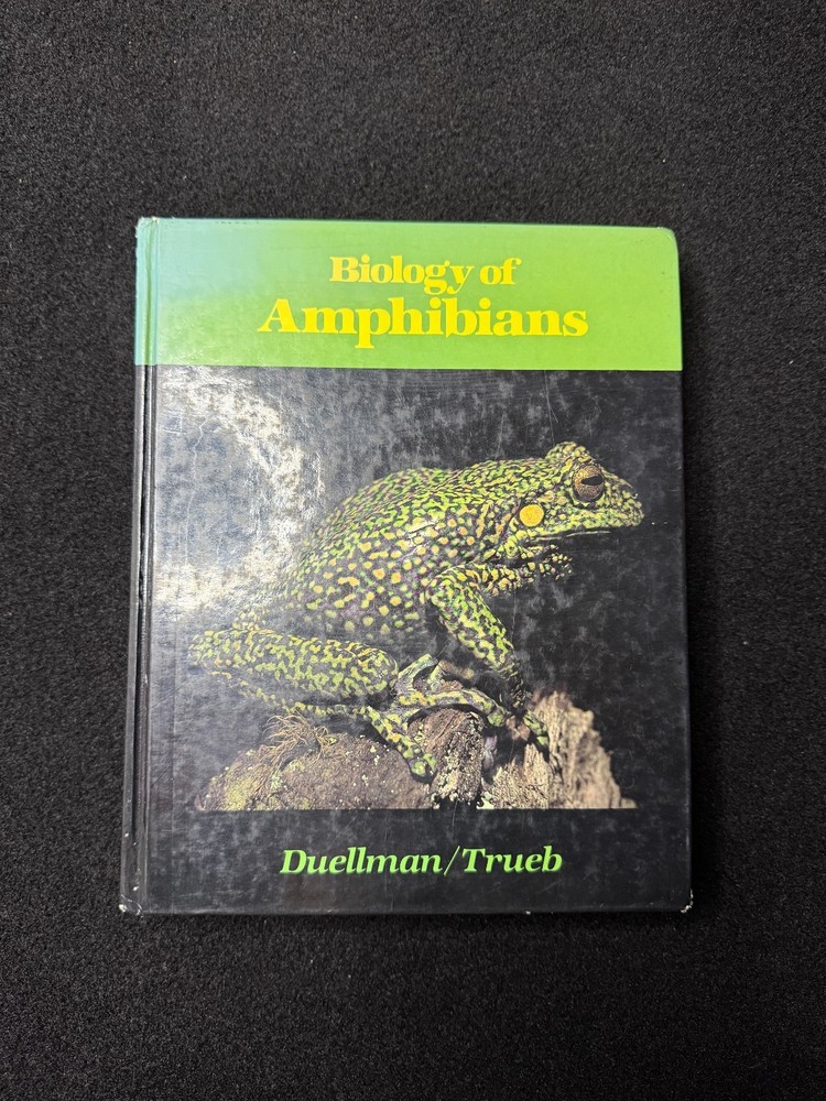 Biology of Amphibians Duellman Trueb 1986 McGraw Hill Herpetology Textbook