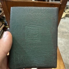 Antique Little Leather Library Oscar Wilde The Happy Prince Miniature Book
