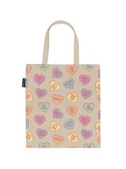 Sweet Reads Tote Bag 15″ W x 17″ H, 100% Cotton Canvas, 11″ Strap