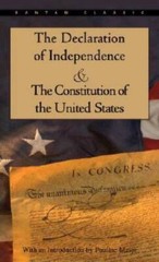 The Declaration of Independence and The Constitution of the United S – VERY GOOD
