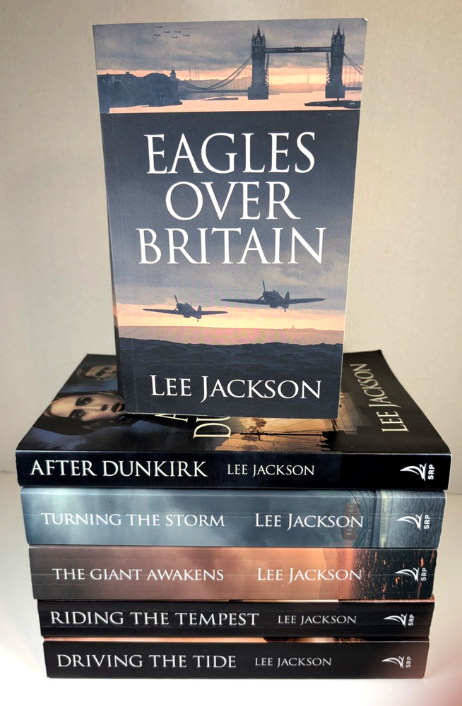 Near Complete Set AFTER DUNKIRK Books Series by Lee Jackson PB vol. 1-6