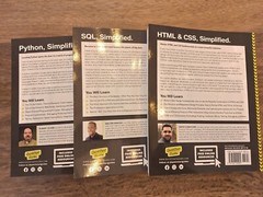 Lot of 3 Programming Books: QuickStart Guides Programming Bundle