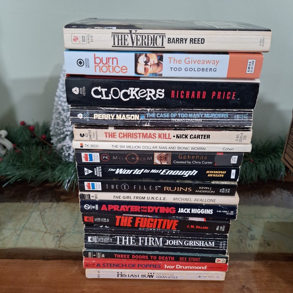 Vintage Movie Tie In Chapter Book Lot Of 16 Film Novelizations 80s 90s TV Action
