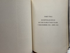 U.S. Army World War II (Green 1950’s HC Book)Technical Services: Medical Dept.