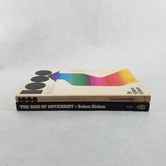 Salem Kirban Lot of 2 Softcovers – The Rise of Antichrist & 1000 – NO TEXT MARKS