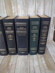 8 Longmeadow Press Bonded Leather Books – all the classics in great condition