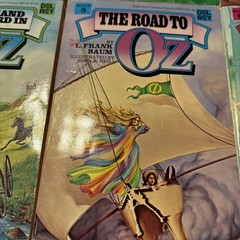Lot of 7 Wizard of Oz Del Rey Paperback L. Frank Baum Vol 1-7 Vintage 1979 EUC