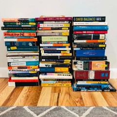 Huge Fiction Book Lot 60+ Classics Literature Anthologies Paperbacks BestSellers