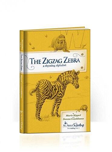 The Zigzag Zebra: A Rhyming Alphabet – Hardcover – GOOD