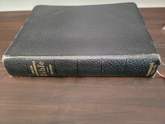 1934 Vintage KJV Thompson Chain Reference Bible Leather B. B. Kirkbridge Bible