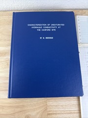 Hanford Site Thesis Report Unsaturated Hydraulic Conductivity M. Rockhold