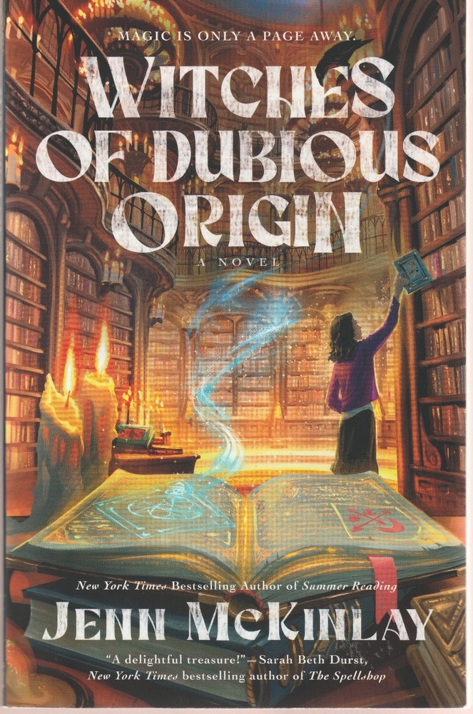 WITCHES OF DUBIOUS ORIGIN/A Novel/by Jenn McKinlay /Trade Paperback 2025