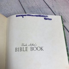 Vintage 1968 Uncle Arthurs Bible Book Hard Back Illustrated – Over 500 Pages