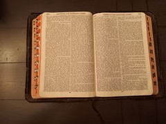 The Master Bible KJV Dickson Vintage 1947 Indexed Morocco Leather