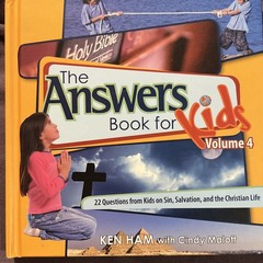 The Answers Book for Kids Series Books 1-4 and Book 6( no 5 ) Books in Hardcover