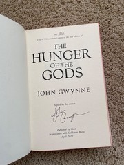 Goldsboro The Hunger Of The Gods John Gwynn Signed & Numbered