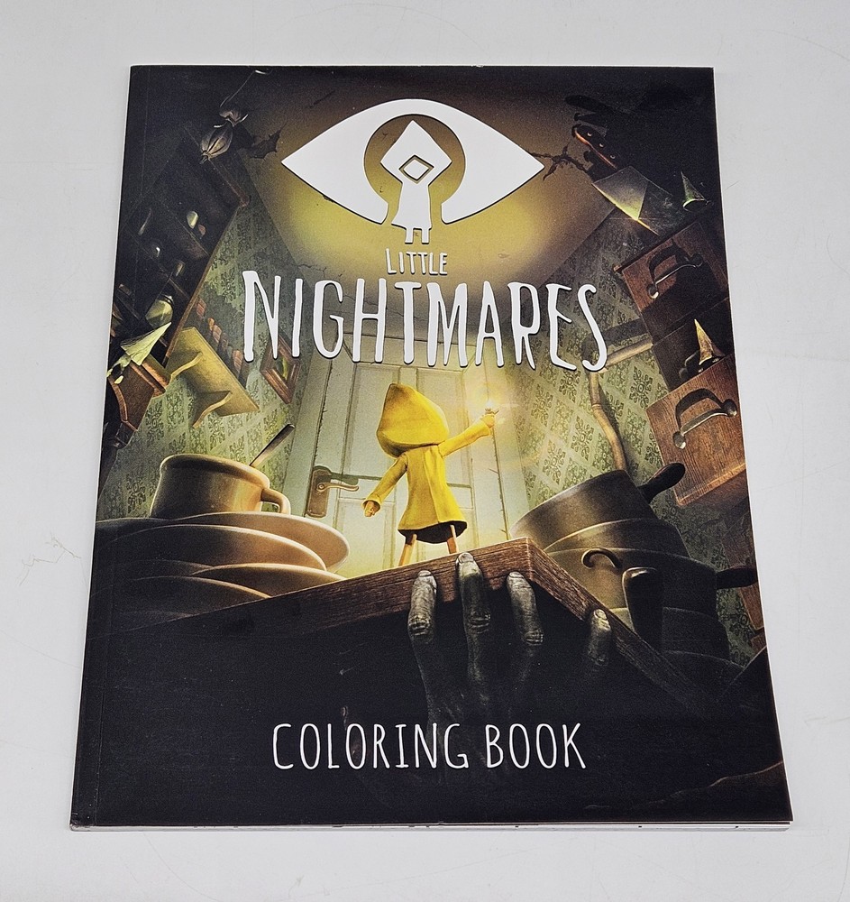 Little Nightmares Coloring Book 30 Pages Aaron Alexovich Cover Unused
