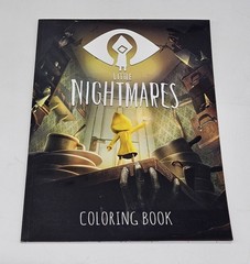 Little Nightmares Coloring Book 30 Pages Aaron Alexovich Cover Unused