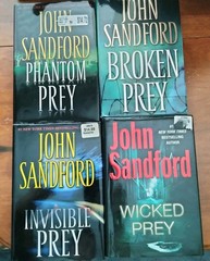 John Sandford Rules of Prey Series HC/BJ/1st Ed. 1st Pnt) 4 Book Lot Like New