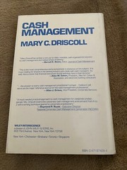 Cash Management – Corporate Strategies for Profit – 1983 – Driscoll – 1/1 – HCDJ