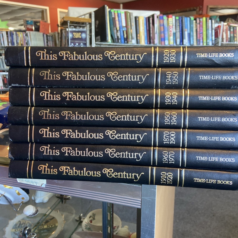 This Fabulous Century 7 Volume Lot 1870-1960 Time Life Books
